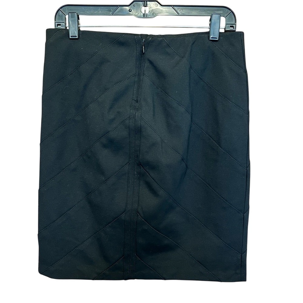 White House Black Market Instantly Slimming Chevron Pencil Skirt 10 Corpcore - Picture 2 of 3